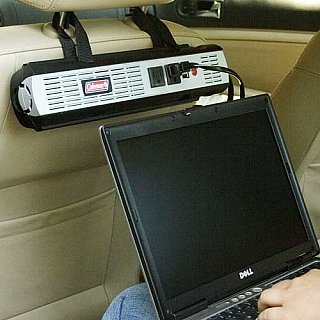 The Headrest Power Inverter Helps You Work On The Go